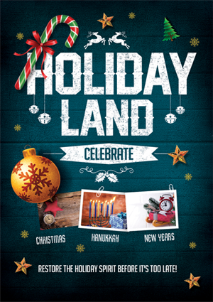 Holiday-land Poster 300x425